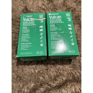 Medicom Vulcan Nitrile Glove Gant General Purpose 150 Automotive Size XL 2 Ct